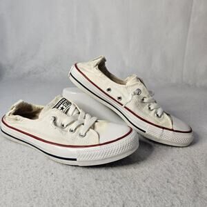 CONVERSE White Sz 8 Women Slip On